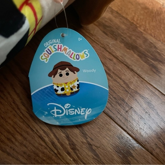 DISNEY Squishmallow 12 Inch WOODY TOY STORY  Kellytoy Brand New With Tags - Picture 5 of 7